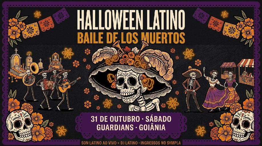 Imagem da fonte — HALLOWEEN LATINO-BAILE DE LOS MUERTOS
