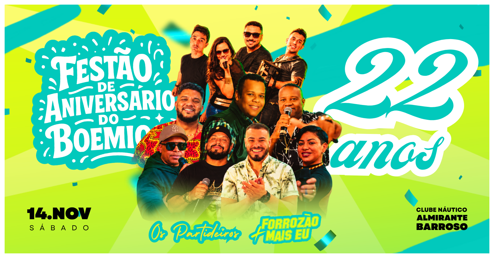 Festão de Aniversário - Boemios 22 Anos - Rio Grande, RS