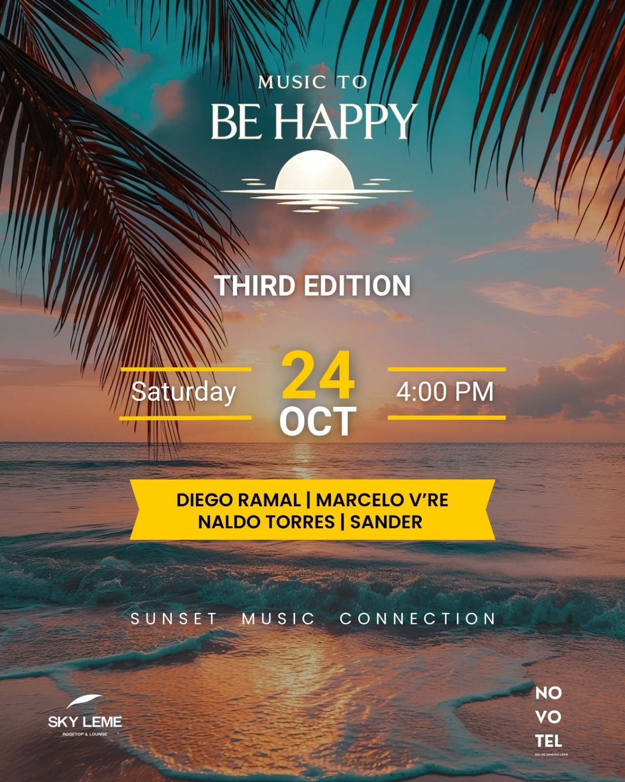 3ª edição- Music To Be Happy - Rio de Janeiro, RJ