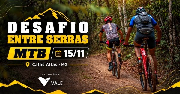 Imagem do evento MTB - DESAFIO ENTRE SERRAS| CATAS ALTAS 2026 