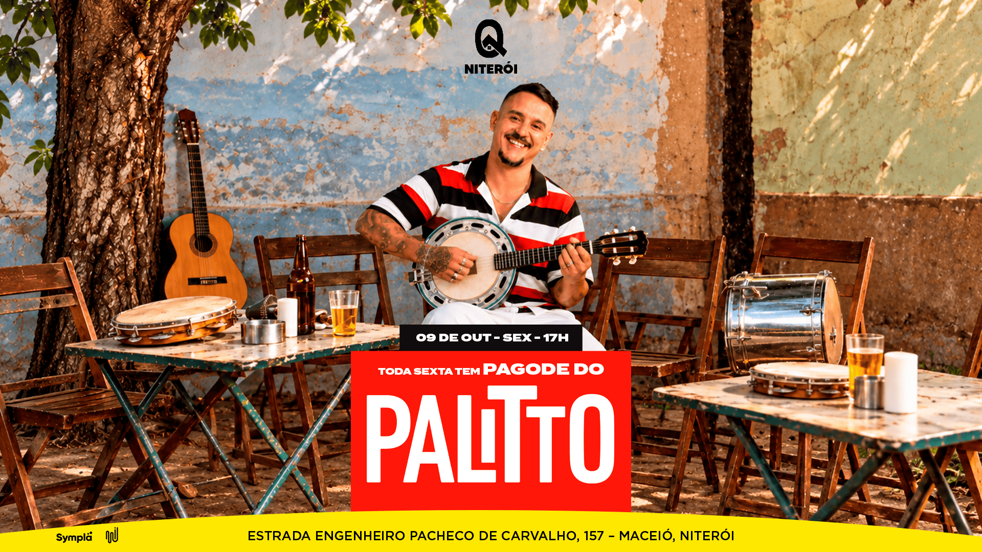 Source image — PAGODE DO PALITTO na BATUQ NITERÓI!!
