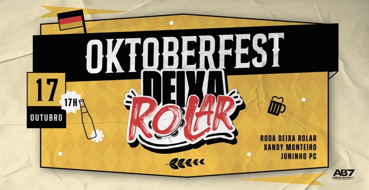 Imagem da fonte — OKTOBERFEST DEIXA ROLAR | XANDY MONTEIRO + JUNINHO PC