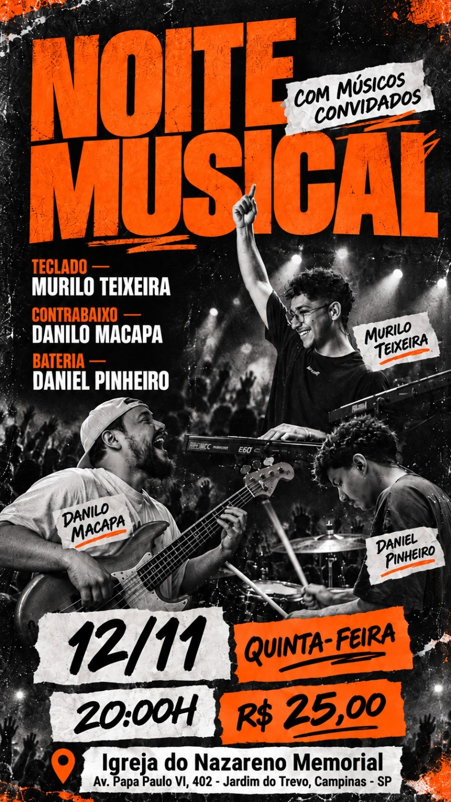 Noite Musical - Campinas, SP