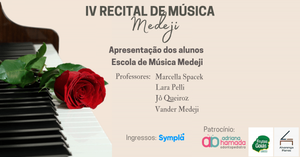 Imagem do evento IV Recital de Música Medeji