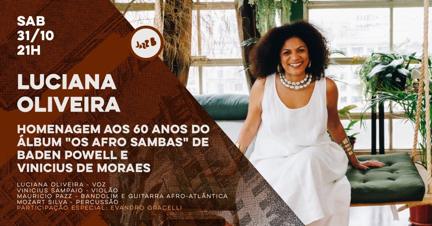 Imagen de la fuente — Luciana Oliveira - 60 anos do Álbum "Os Afro Sambas" (SAB 31/10/26)