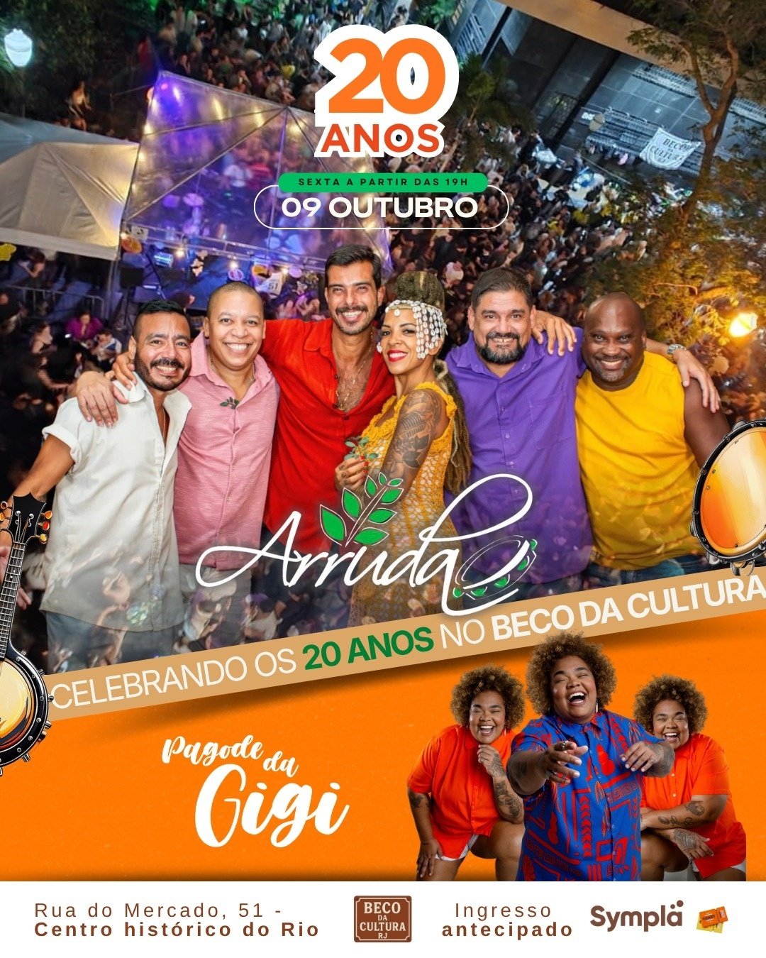 Source image — ARRUDA + PAGODE DA GIGI NA RUA: BECO DA CULTURA !!