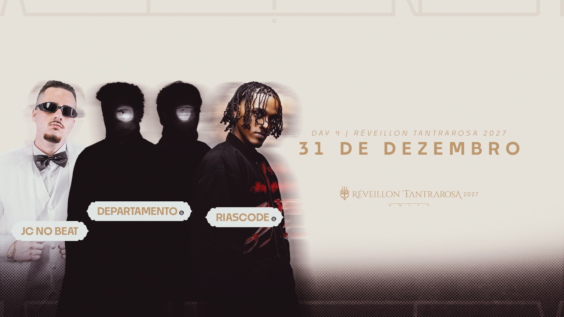 Flyer: RÉVEILLON TANTRAROSA 2027 | 31.12 | OPEN BAR