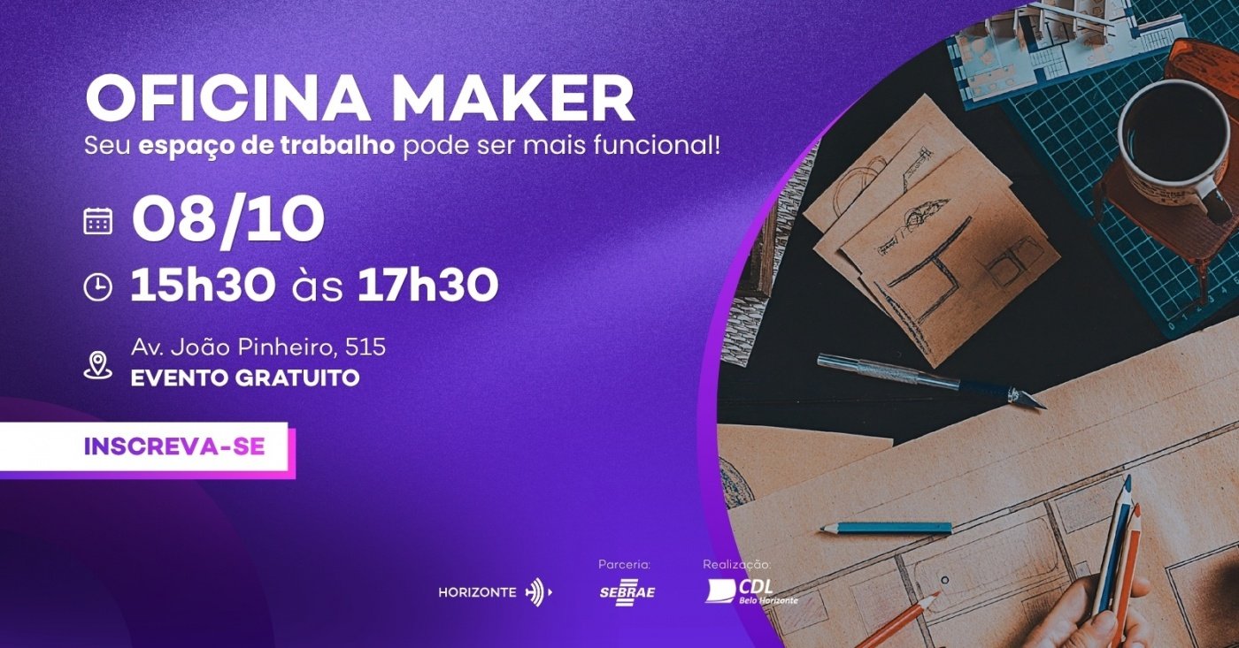 Imagem publicada pela fonte para Horizonte | Oficina de Impressão 3D: Da ideia à criação