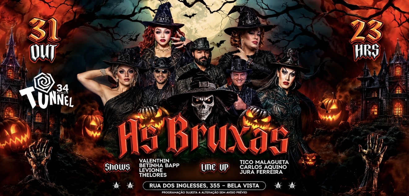 Imagem da fonte — 31-10 SABADO AS BRUXAS