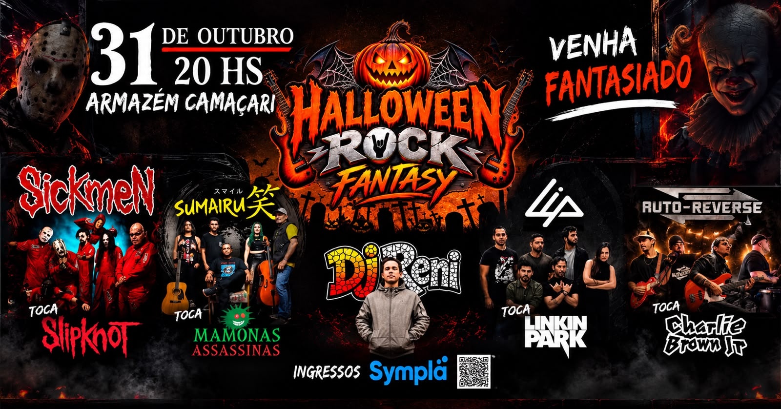 HALLOWEEN ROCK FANTASY - Camaçari, BA