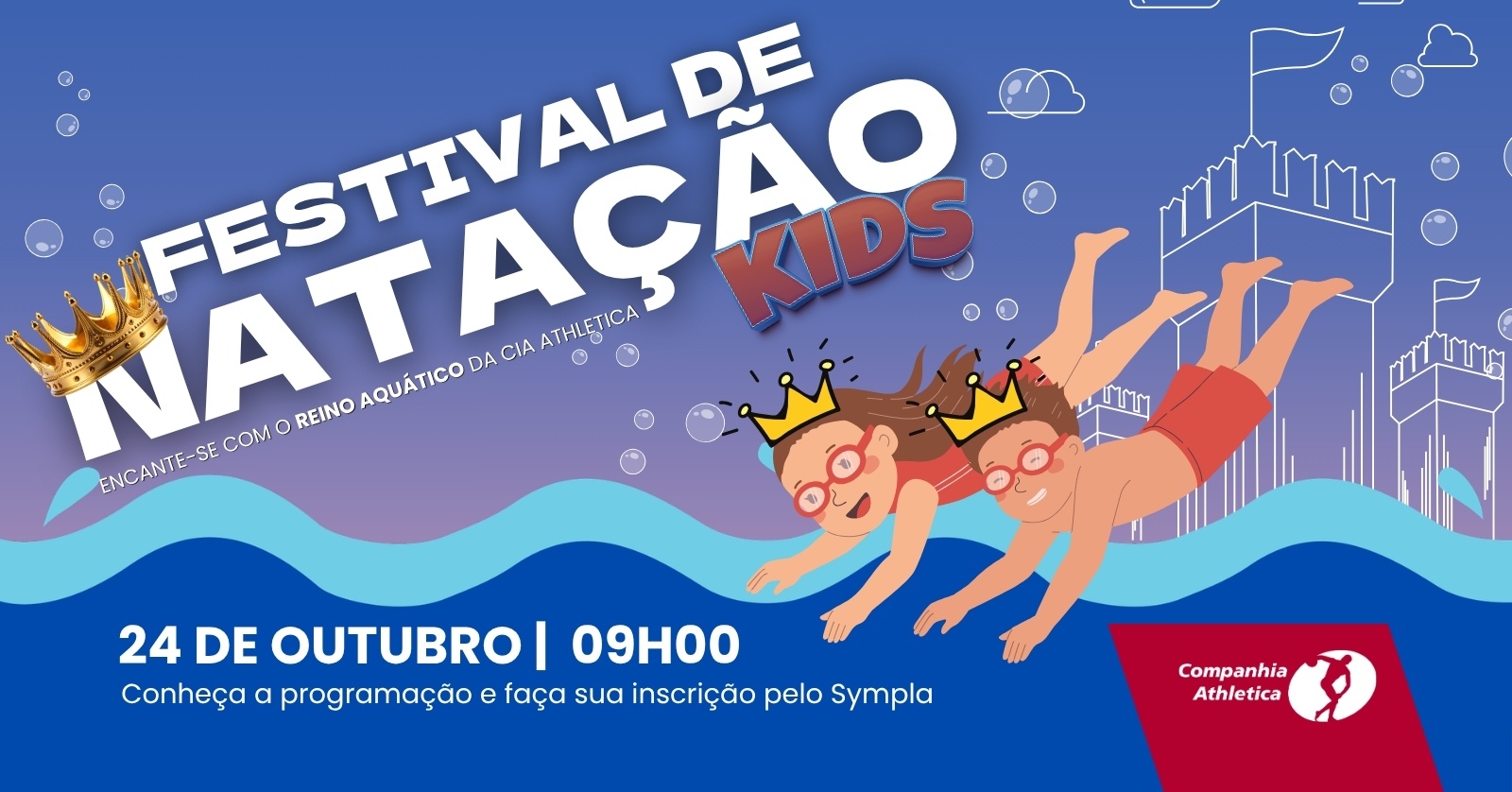 Imagem da fonte — Festival de Natação KIDS 2026.2