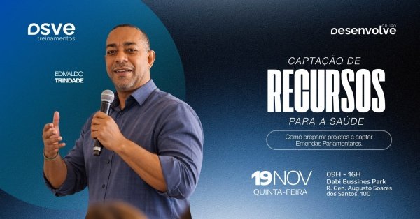 Imagem do evento Captação de Recursos para  Saúde
