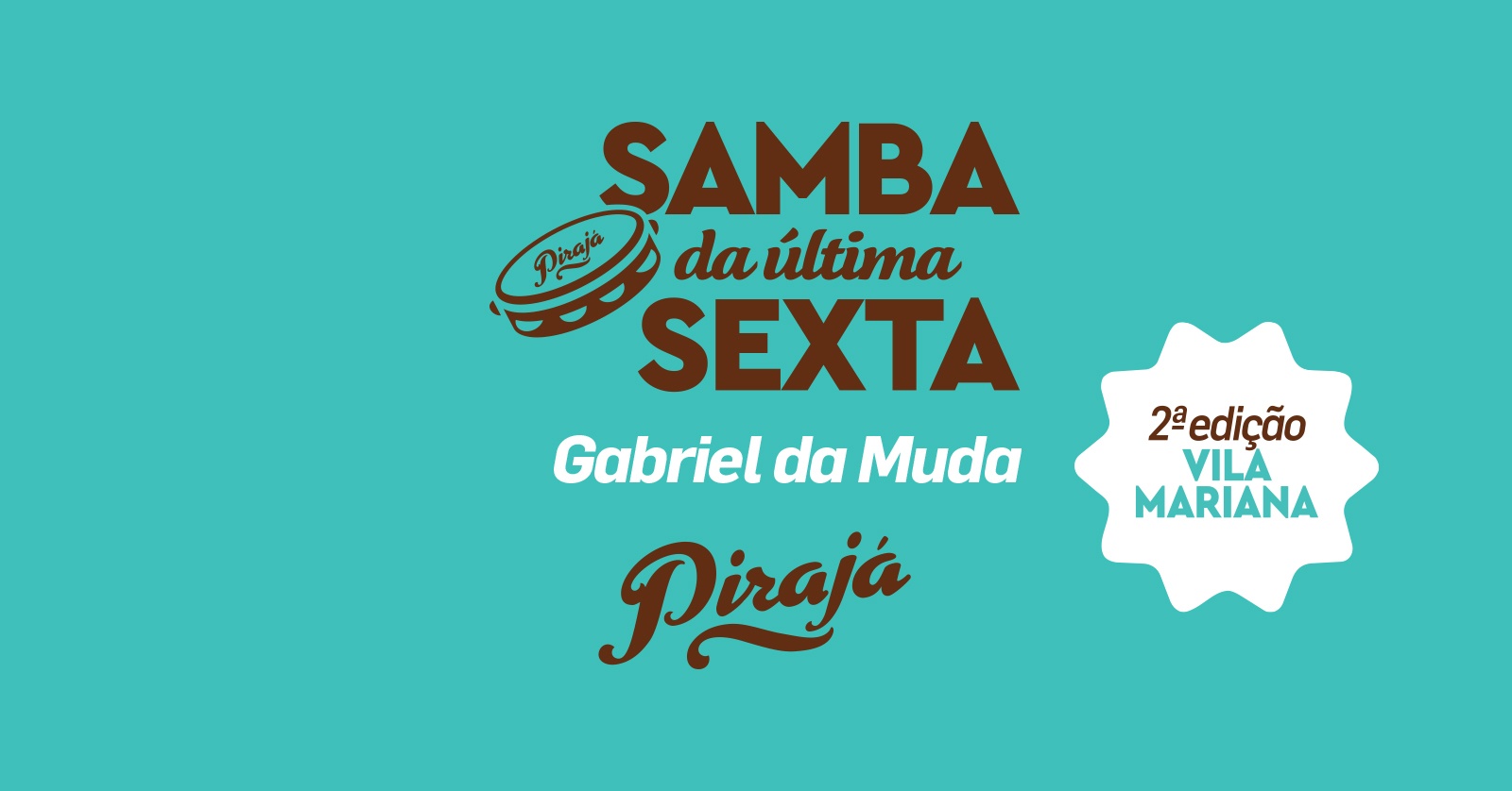 Samba da Última Sexta |Outubro| 30.10 - VILA MARIANA - São Paulo, SP