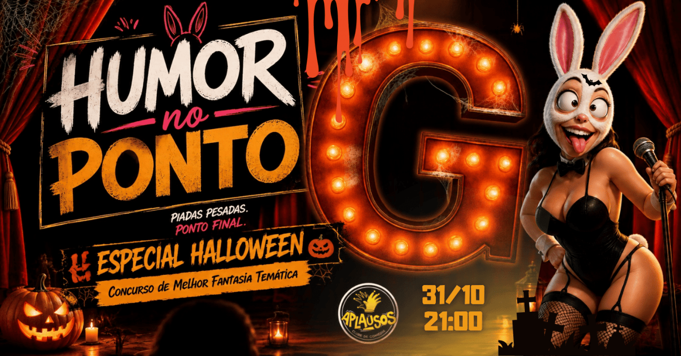Imagen de la fuente — Humor no Ponto G - Problemas sexuais, soluções imorais - Haloween Especial