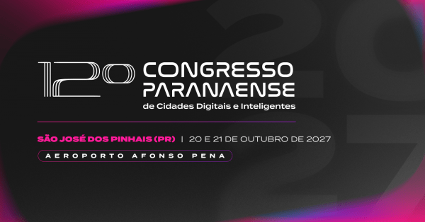 Imagem do evento 12º Congresso Paranaense de Cidades Digitais e Inteligentes