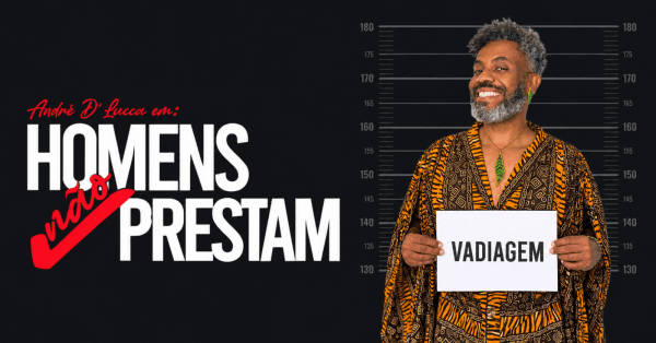 Imagem do evento André D'Lucca – Homens Não Prestam no Porão Comedy Blumenau