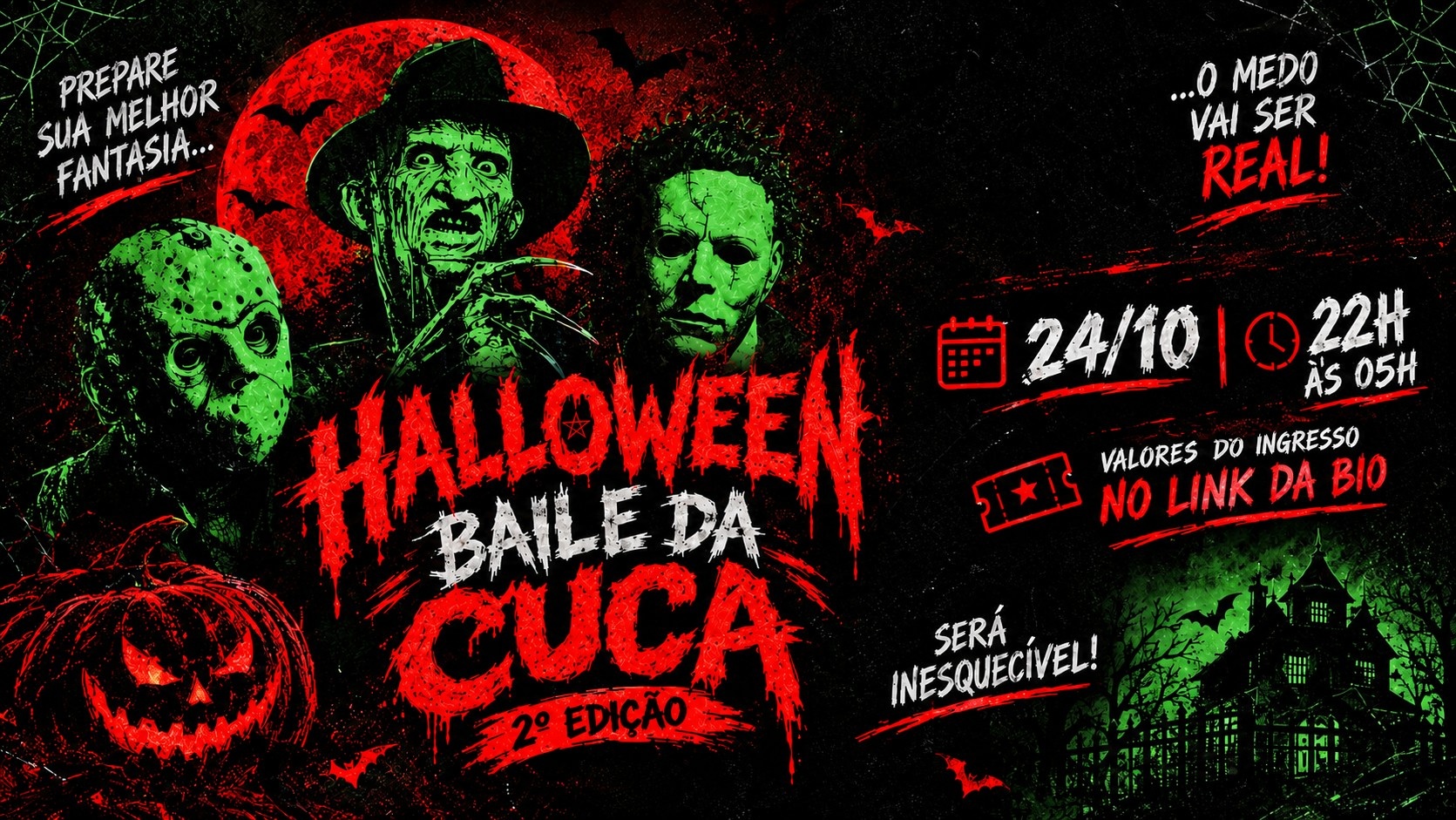 HALLOWEEN BAILE DA CUCA 2º EDIÇÃO - Cascavel, CE