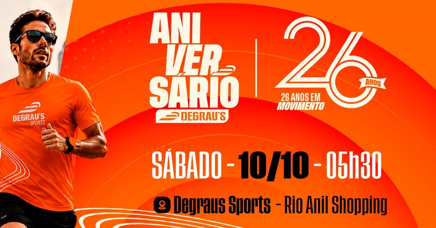 TREINÃO DE ANIVERSÁRIO DEGRAUS | 26 ANOS EM MOVIMENTO