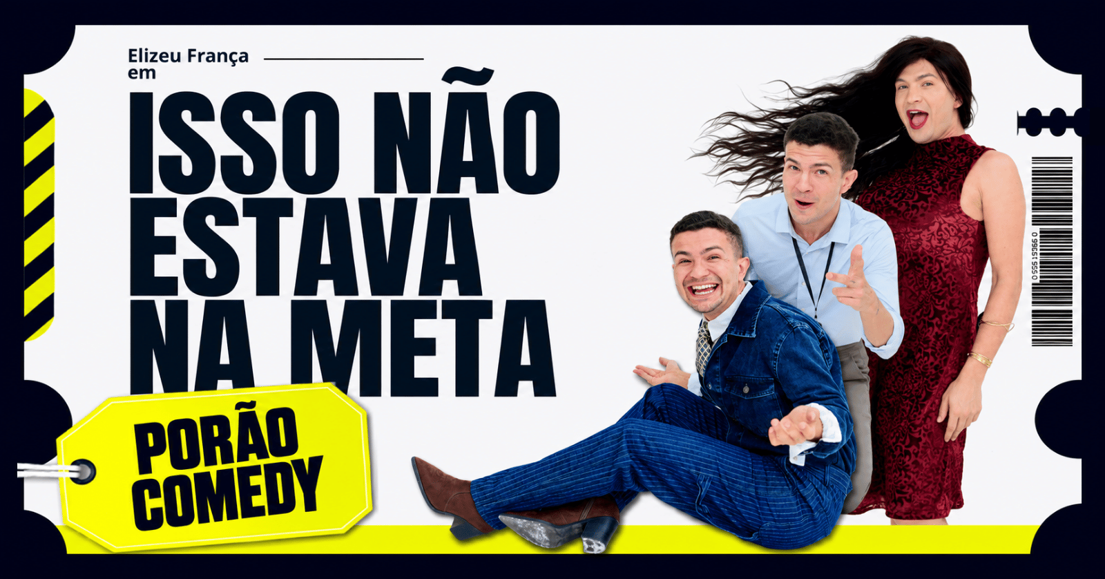 Elizeu França – Isso não estava na Meta! no Porão Comedy Blumenau