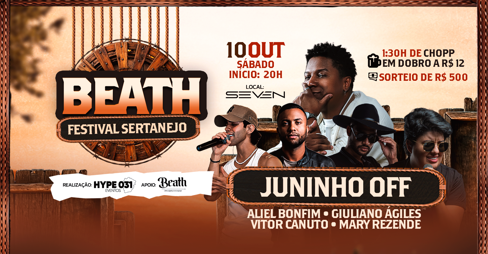 Festival Sertanejo Beath Chopp - Conselheiro Lafaiete, MG