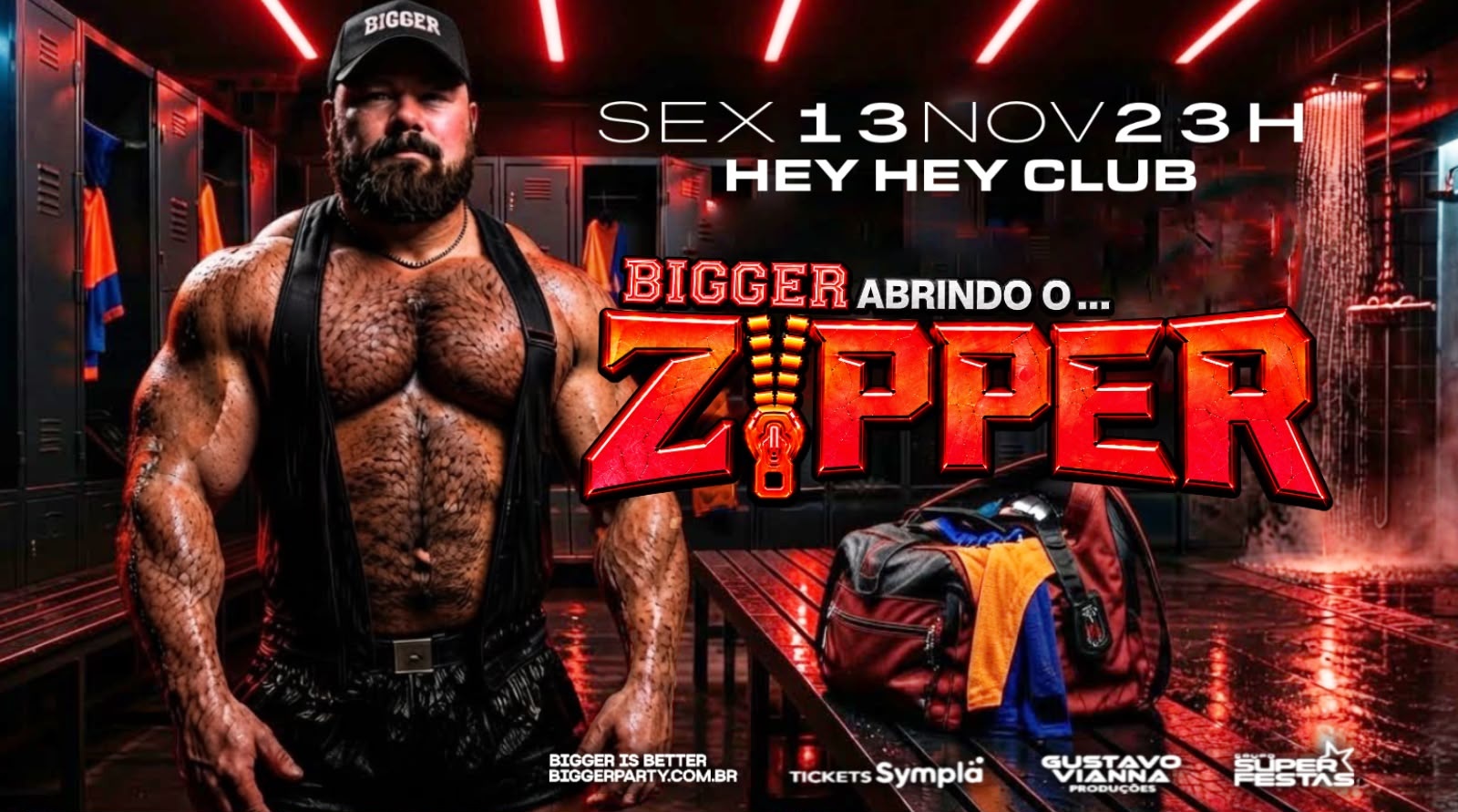 Source image — O VESTIÁRIO - ZIPPER by BIGGER - SEXTA, 13 NOVEMBRO, 23H