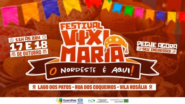 Imagem do evento Arraiá Vixi Maria - Lago dos Patos/Guarulhos - SP