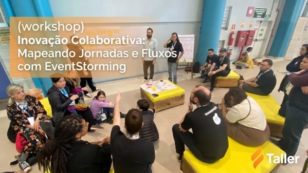 Imagem do evento (Workshop) Inovação Colaborativa: Mapeando Jornadas e Fluxos com EventStorming