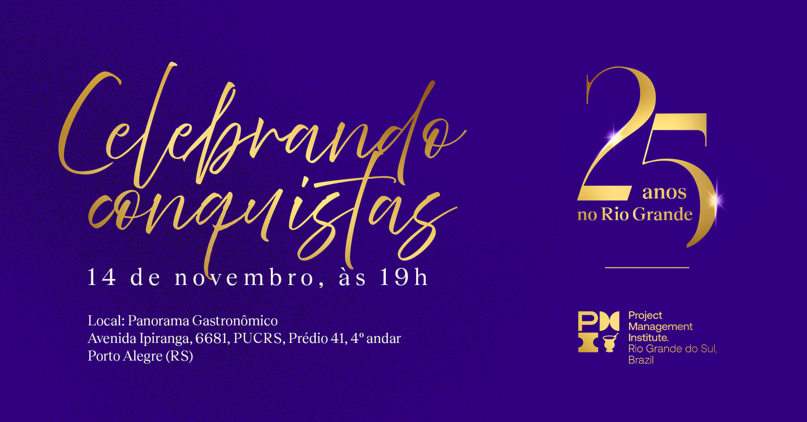 Source image — Celebrando Conquistas 2026 & 25 anos do PMI Rio Grande do Sul