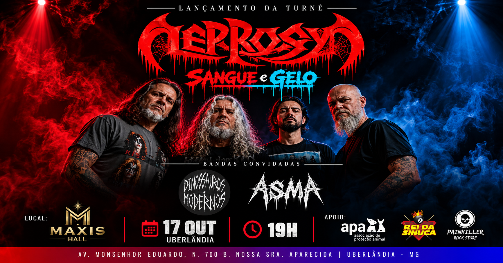 Leprosy - Sangue e Gelo - Uberlândia, MG