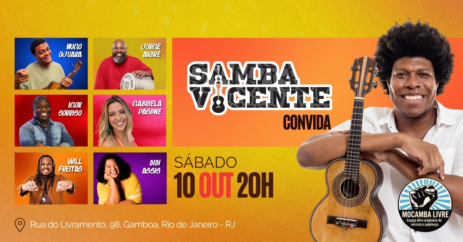 Imagem da fonte — SAMBA VICENTE e convidados