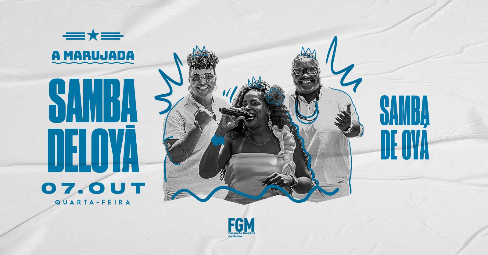 Imagem da fonte — SAMBA DELOYA com Grupo Samba de Oyá