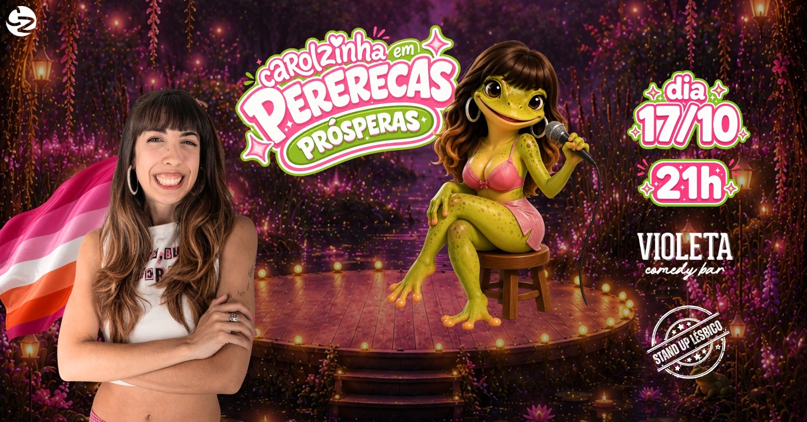 CAROLZINHA em PERERECAS PRÓSPERAS - Stand Up Comedy
