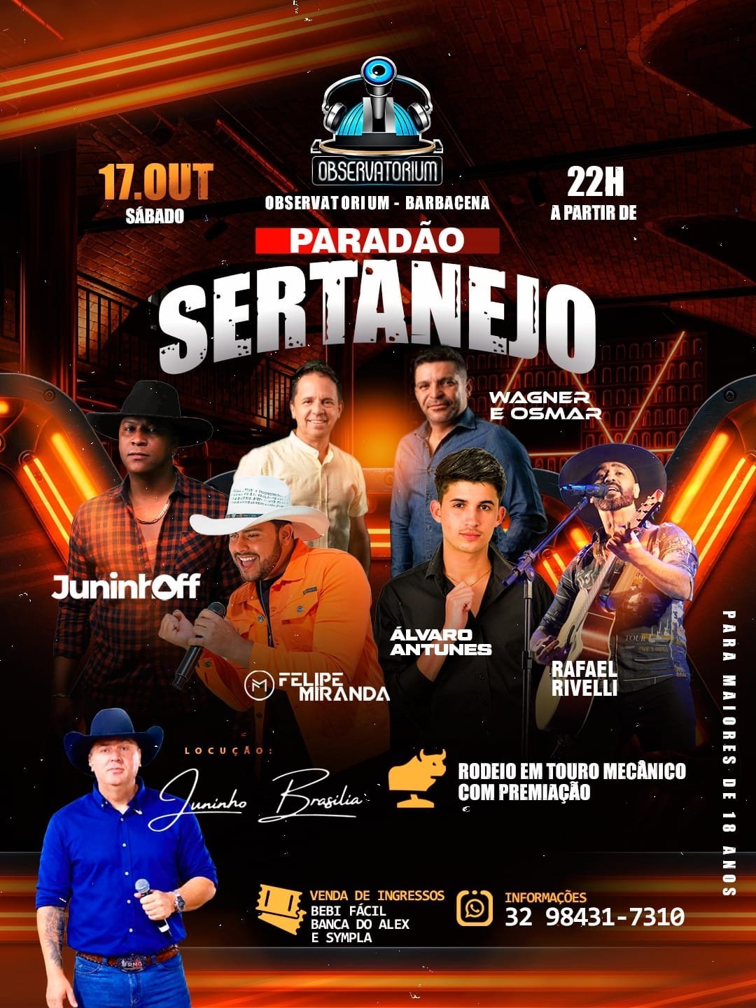 Imagem publicada pela fonte para Paradão Sertanejo