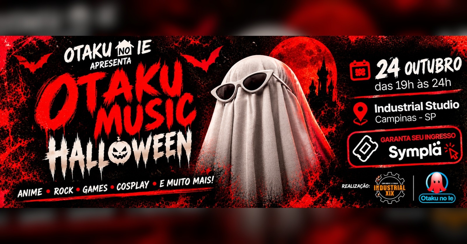 Otaku Music: Halloween - Campinas, SP