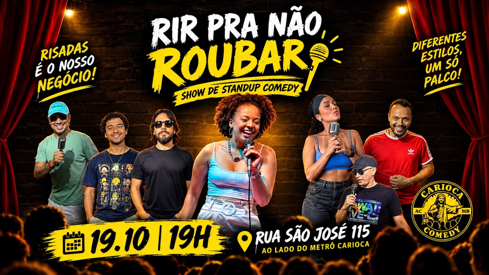 RIR PRA NÃO ROUBAR