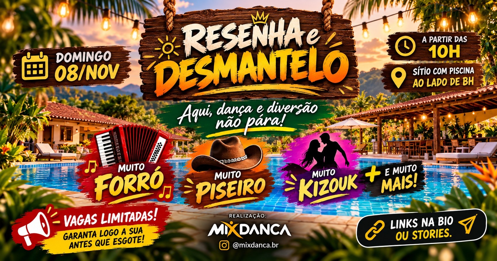 Imagem da fonte — Resenha e Desmantelo - MixDança