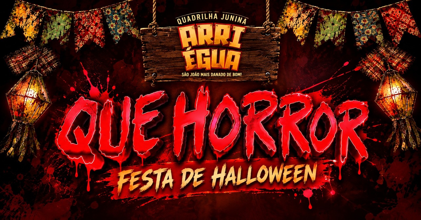 Imagem da fonte — QUE HORROR! Halloween Arriégua