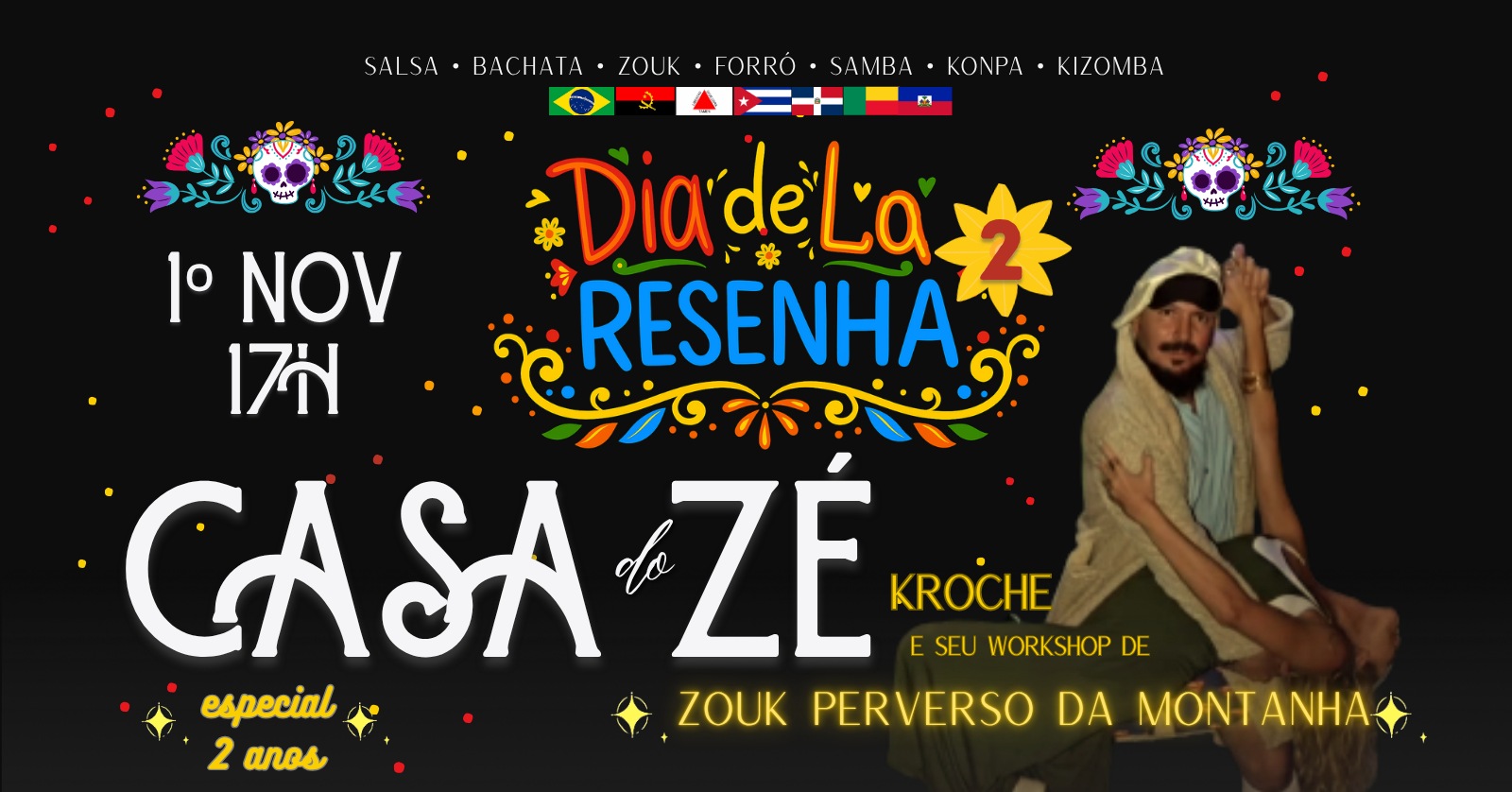 Imagem da fonte — 2º Halloween da Resenha da Casa do Zé - N'Dombolo & ZPM