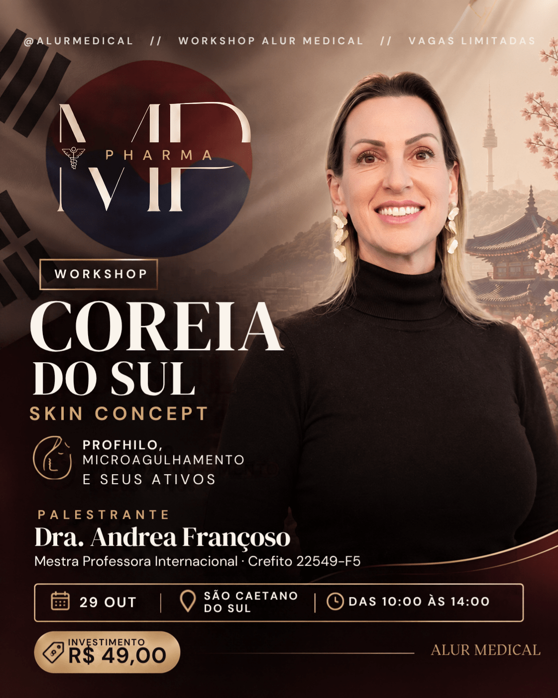 Imagem publicada pela fonte para Workshop MP Pharma: Coreia do Sul Skin Concept