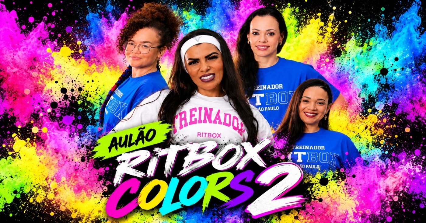 Imagem publicada pela fonte para Aulão Ritbox Colors 2