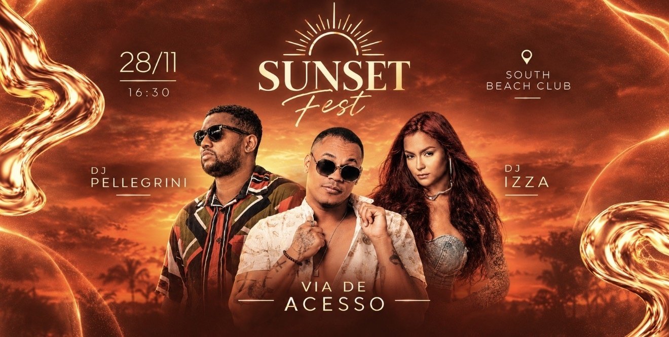 Imagem publicada pela fonte para Sunset Fest-Segunda Edição