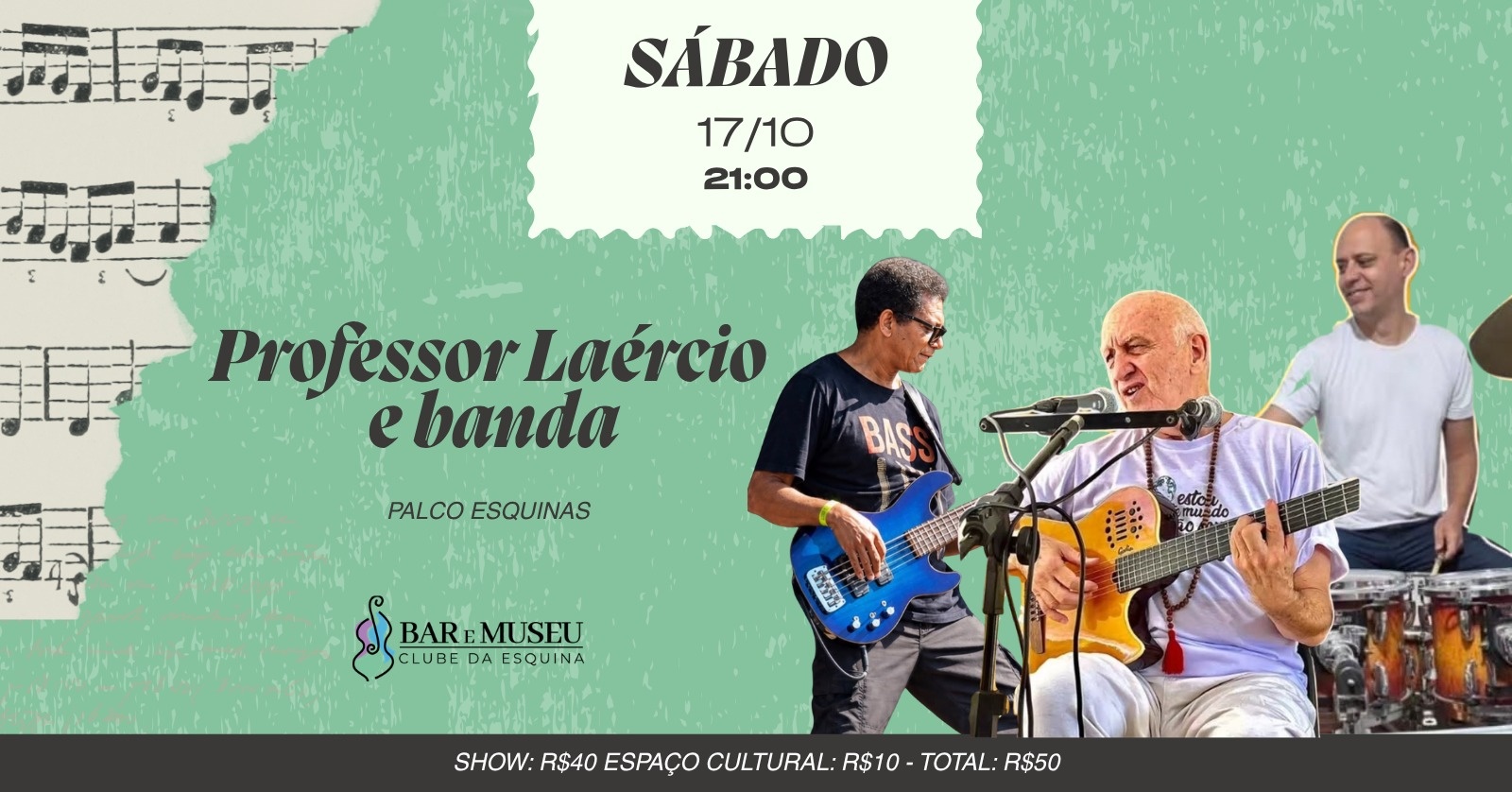 New Home - Push 16 SHOW DO PROFESSOR LAERCIO E BANDA - CLUBE DA ESQUINA