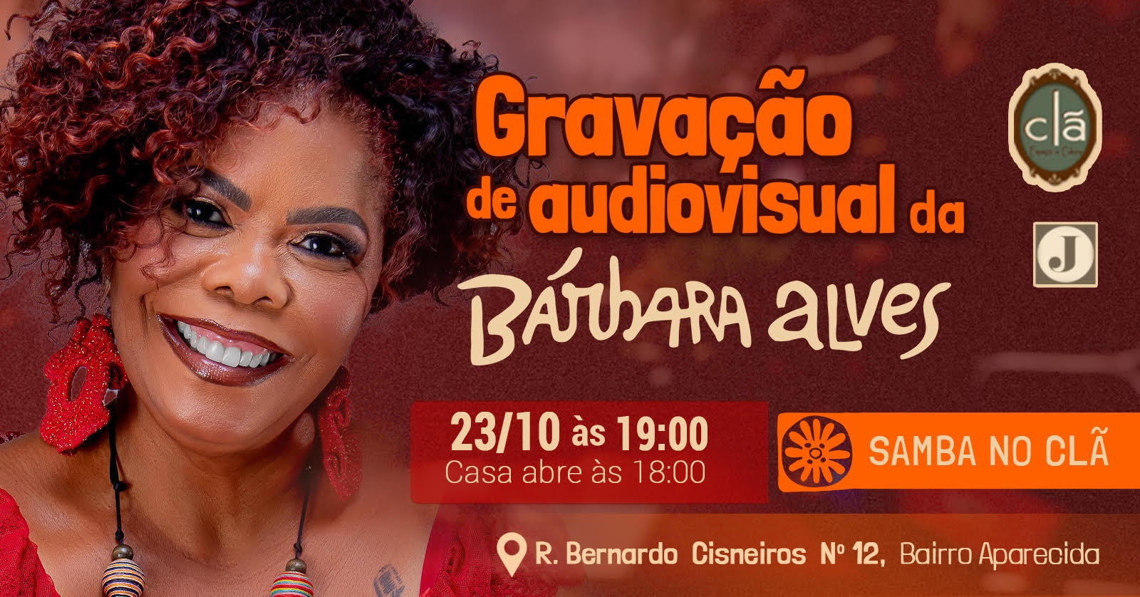 Imagem da fonte — Gravação Audiovisual da Bárbara Alves