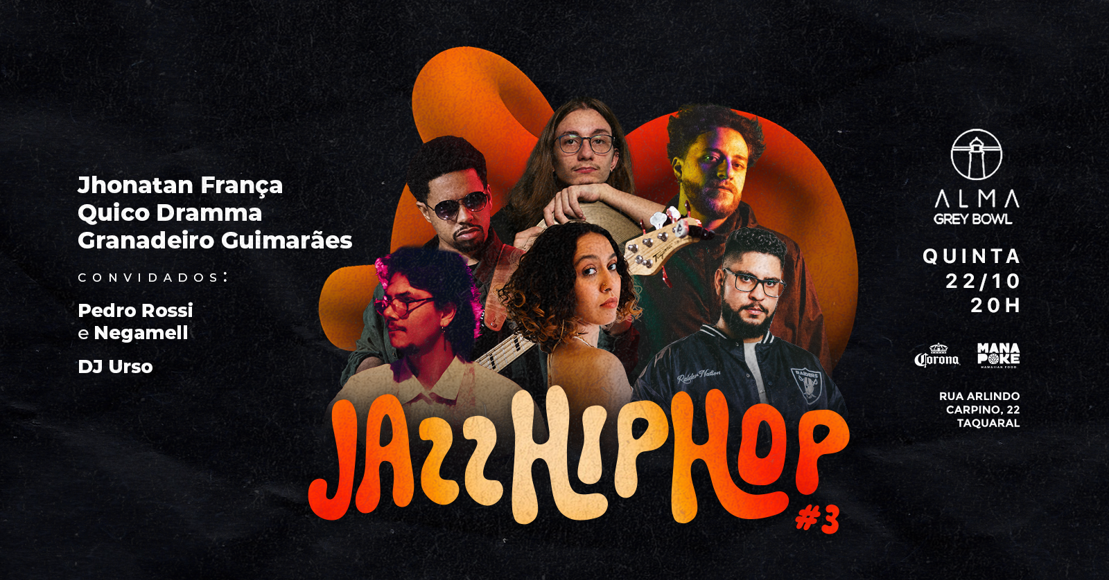 3ª JAZZ HIP HOP NO ALMA GREY BOWL | 22.10 - Campinas, SP