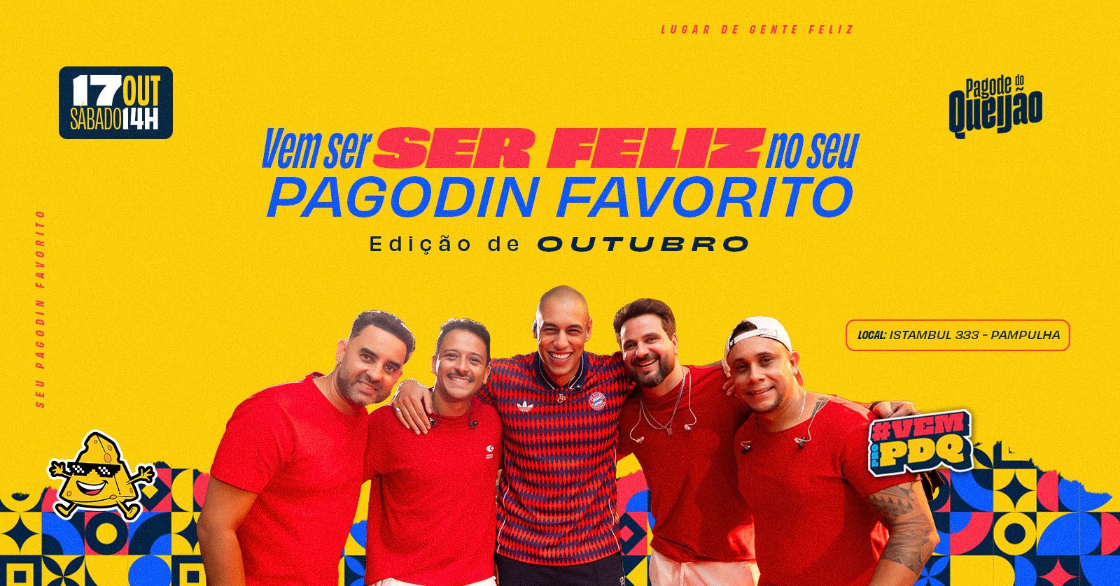 Imagem da fonte — Pagode do Queijão - Edição de OUTUBRO