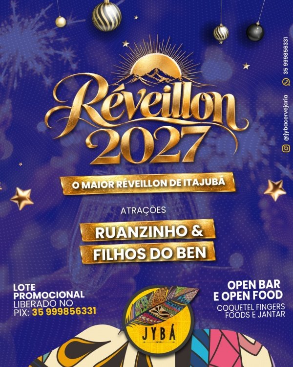 Imagem do evento REVEILLÓN 2026-2027 NO JYBÁ BEERGARDEN