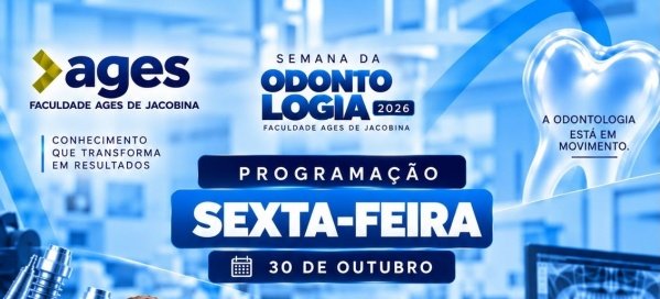 Imagem do evento SEMANA DA ODONTOLOGIA 2026: SEXTA-FEIRA 30/10