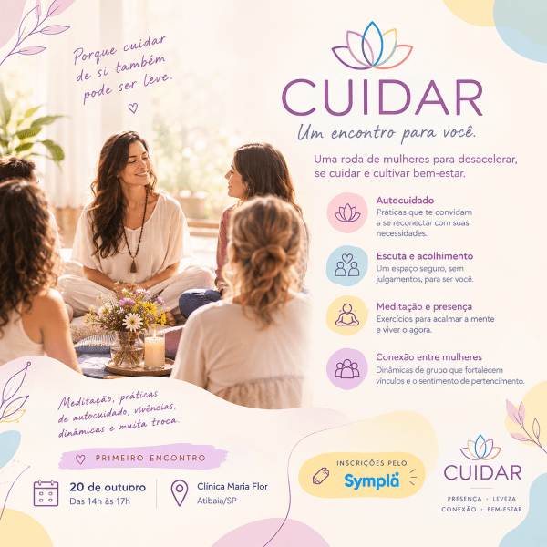 Imagem do evento CUIDAR - UM ENCONTRO PARA VOCÊ