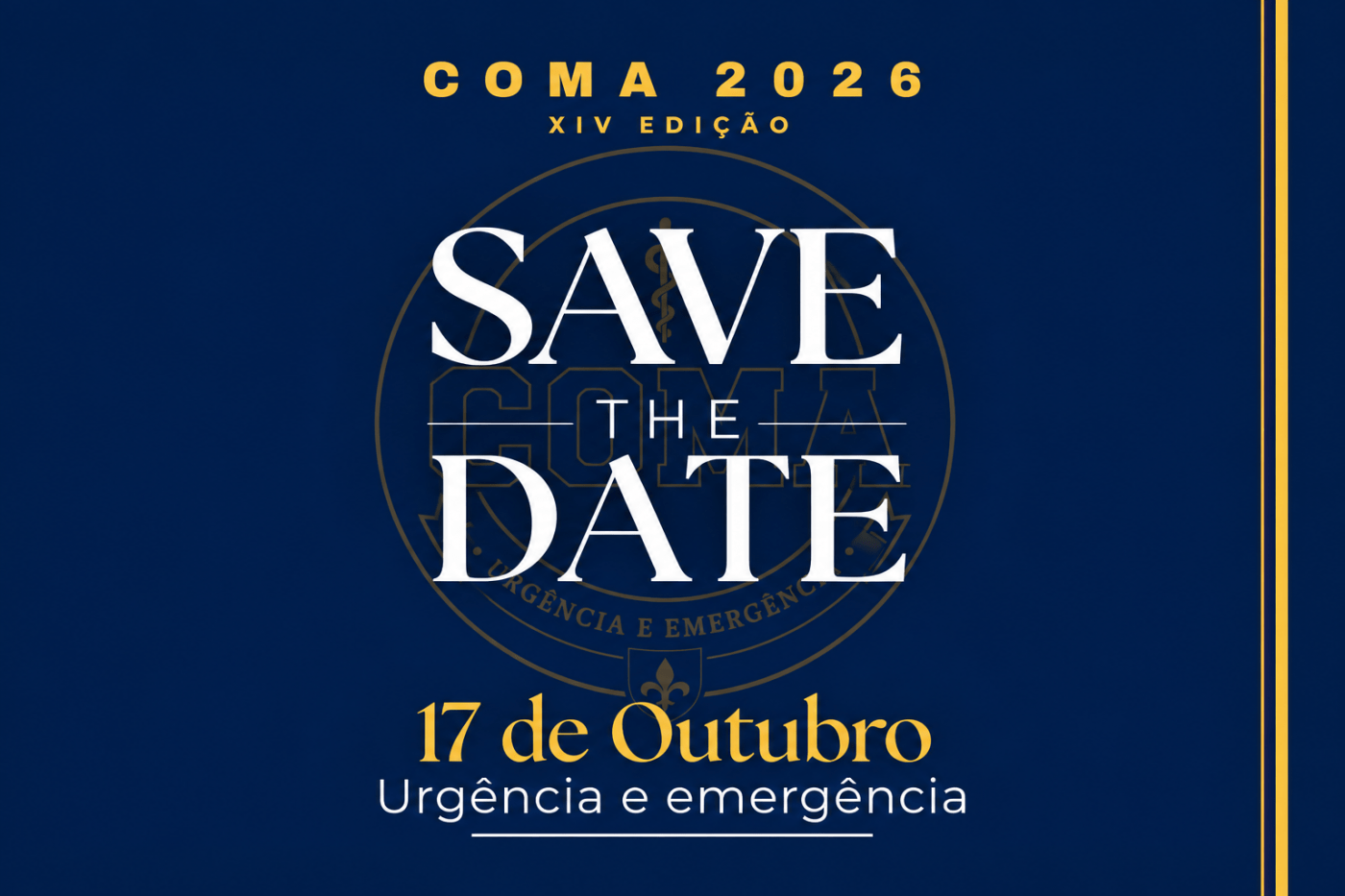 Imagem publicada pela fonte para COMA 2026