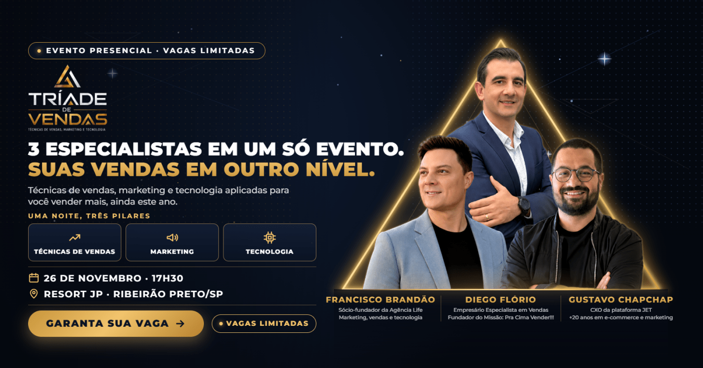 Imagem publicada pela fonte para Tríade de Vendas
